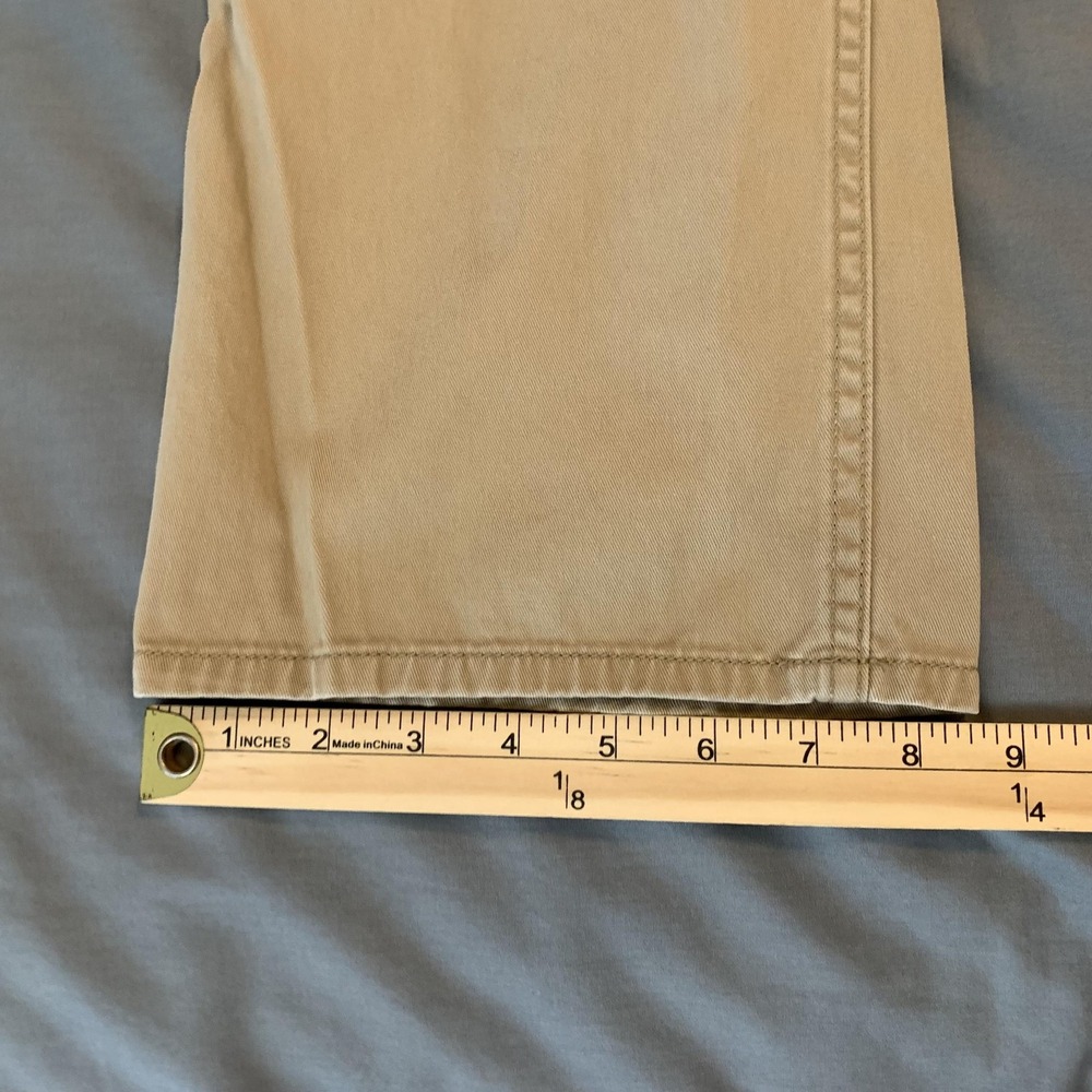 Polo Ralph Lauren Jeans Mens 36x31‎ Beige Light Wash Straight Leg Denim Pants - Picture 6 of 10